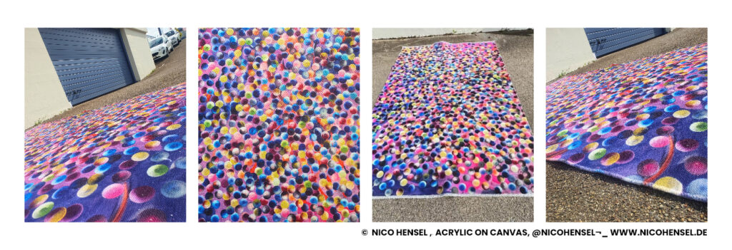 Nachhaltige Teppiche mit individuellem Druck in einem modernen Wohnbereich von PhotoFabrics